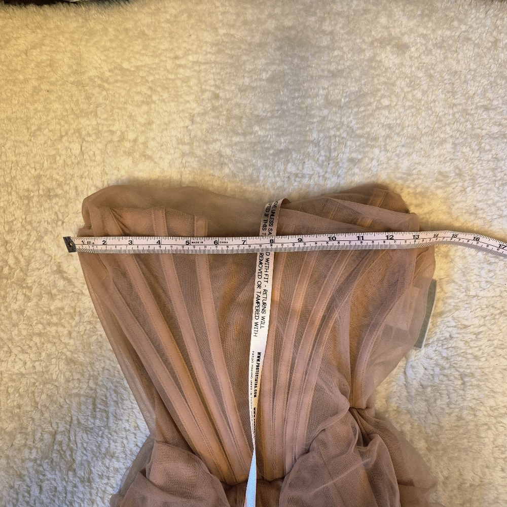 New with tag House of CB Leila Elegant Pink Strapless Dress - Picture 14 of 14